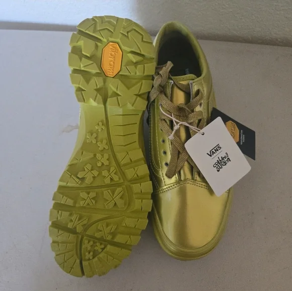 VANS Collina Strada Old Skool Vibram Low Shoe Women Synthetic Yellow 082025 - Picture 9 of 11